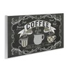 Stupell Industries Freshly Brewed Coffee Sign Parisian Pattern, 17" x 7" - 3 of 4