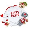 Simply Sage Market Women's Graphic Sweatshirt Happy Valentine's Day Heart - 3 of 4