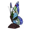 Chloe Lighting KACY 2 Tiffany-style 1 Light Butterfly Accent Table Lamp 10 Tall - 2 of 4