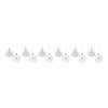 Melrose Frosted Ball Ornament (Set of 12) - 3 of 4