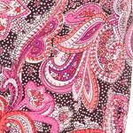 black multi paisley