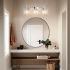 LED Modern Crystal Bathroom Vanity Lights Over Mirror (3/4/5/6-Light) - 2 of 4