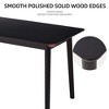 NicBex Wood Dining Table for 2-4, Side Table, Home and Kitchen Dining Table for Kitchen, Dining Room - 2 of 4