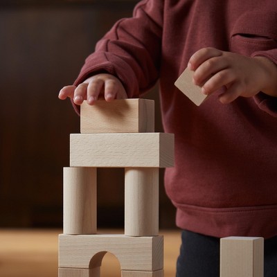 HABA Basic Building Blocks 102 Piece Extra Large Wooden Starter Set (Made in Germany)