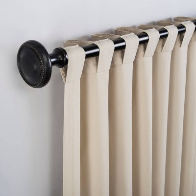 Scott Living Scott Living Renato Linen Blend Semi-Sheer Back Tab Curtain Panel