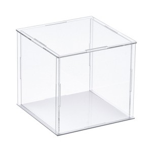 Unique Bargains Acrylic Self-Assembly Dustproof Collectibles Protection Showcase - 1 of 3