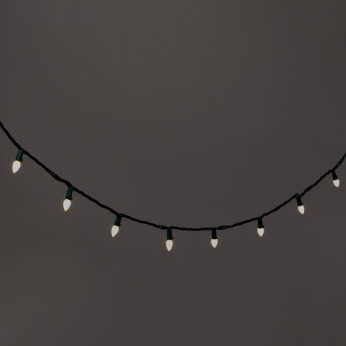 50ct LED C3 Classic Glow String Lights with Green Wire - Wondershop™ - image 1 of 4