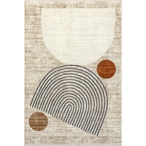 Nuloom Bevin Abstract Sky Fringe Indoor Area Rug - 1 of 4