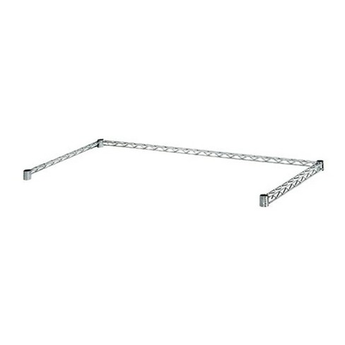 Quantum Storage Systems Wire Frame, 3-Sided, 48"W X 24"D, Chrome Plated Finish, Nsf - image 1 of 1