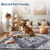 Area Rug Washable Non Slip Bedroom Rugs Large Indoor Vintage Under Table Carpet for Dining Room - 3 of 4