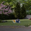 NCAA West Virginia Mountaineers 2pk Logo and Helmet Garden Stake Set - 2 of 2