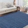 TROPOW Area Rug for Dining Machine Washable Non-Slip Low Pile Carpet Modern Boho Ultra Soft Large Rugs No-Shedding Easy-Clean Contemporary Area Rug - 4 of 4