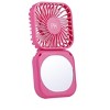 Paris Hilton Handheld Mini Mirror Fan – Portable, Stylish Personal Cooling with Compact Design for Travel, Desk & On-the-Go Use - 4 of 4