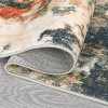 Washable Area Rug, Neutral Modern Low Pile Carpet, Non Slip Farmhouse Rug for Living Room, Bedroom, Office - 4 of 4