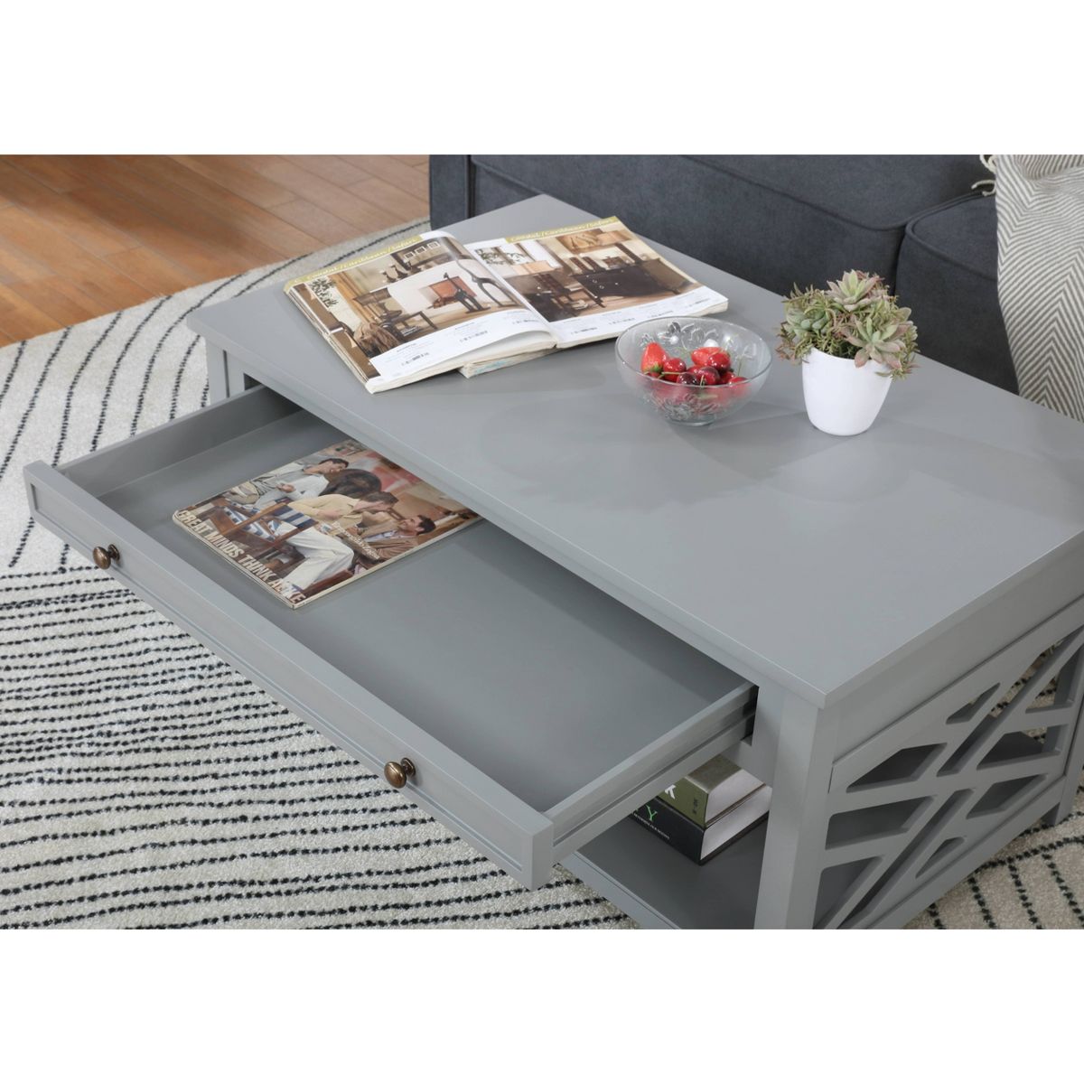36" Middlebury Wood Coffee Table - Alaterre Furniture - thumbnail 5