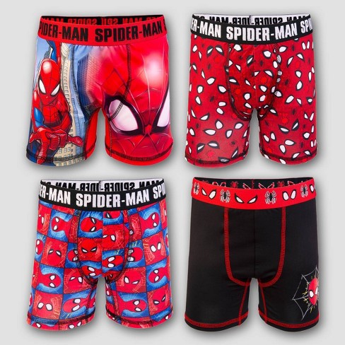 Boys' Spider-Man 4pk Boxer Briefs - 6