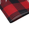 Unique Bargains Christmas Place Mats Linen Red Black White 13"x17.7" 2Pcs - 4 of 4