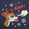 Womens Funny T Shirts Boop Rudolph Sarcastic Christmas Graphic Novelty Tee For Ladies - Crazy Dog Women's T Shirt Gift For Christmas - 2 of 4