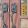 Unique Bargains Acrylic Self-Adhesive Decor Home Business Push Pull Door Sign 1 Pair - 4 of 4