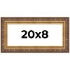 PosterPalooza | Panoramic Museum Gold Picture Frame - UV Acrylic, Foam Board Backing, Hanging Hardware - 2 of 4