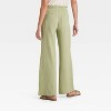 Women's High-Rise Wide Leg Pull-On Pants - Universal Thread™ - 2 of 3