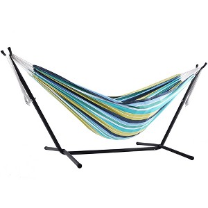 Vivere 9ft Double Cotton Hammock with Stand - 1 of 1