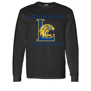 トップス DIANTE FUR PRINT LOGO LONG SLEEVE TEE Adult Lexington High School Wildcats Name & Graphic Essential Long