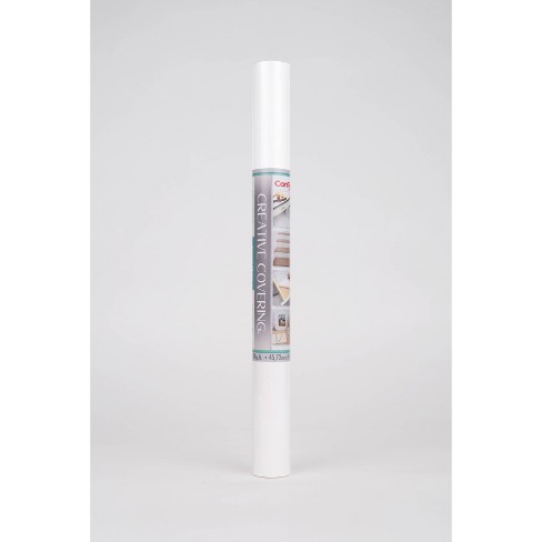 Con-Tact 12 In. x 5 Ft. White Non-Adhesive Shelf Liner - Baller