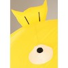 HalloweenCostumes.com One Size Fits Most   Adult Inflatable Puffer Fish Costume, Black/White/Yellow - 3 of 4