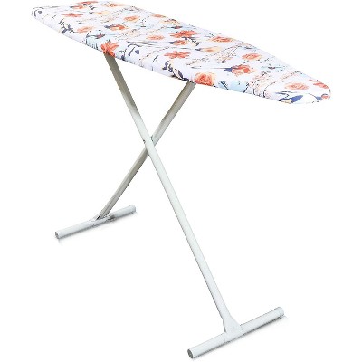 Juvale Cotton Ironing Board Cover and Pad Replacement, Floral Print 15"x54" Heavy Duty for Standard Iron Board