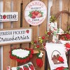 Gallerie II 1.1"H x 10"L x 3.9"W Strawberry Home Wall Sign Decor - 2 of 2