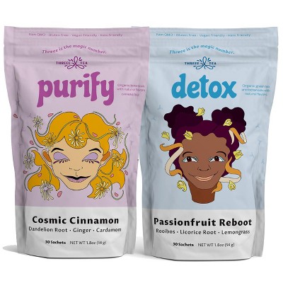 Crazy Cups Detox + Purify Detox Combo Tea Bags