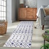 Area Rugs Washable Rugs Bedroom Decor Moroccan Throw Rugs Geometric Carpet Living Room Rug Modern Area Rug for Bedroom Boho Rug - 2 of 4