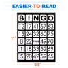 GSE Jumbo Paper Bingo Game Cards with Easy Read Numbers - image 2 of 4