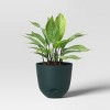 Self-Watering Plastic Indoor Outdoor Planter Pot - Room Essentials™ - 3 of 4