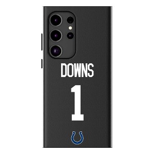 Keyscaper Josh Downs Indianapolis Colts 1 Game Tactic MagSafe Compatible Cell Phone Case for Galaxy S25 Plus - 1 of 4