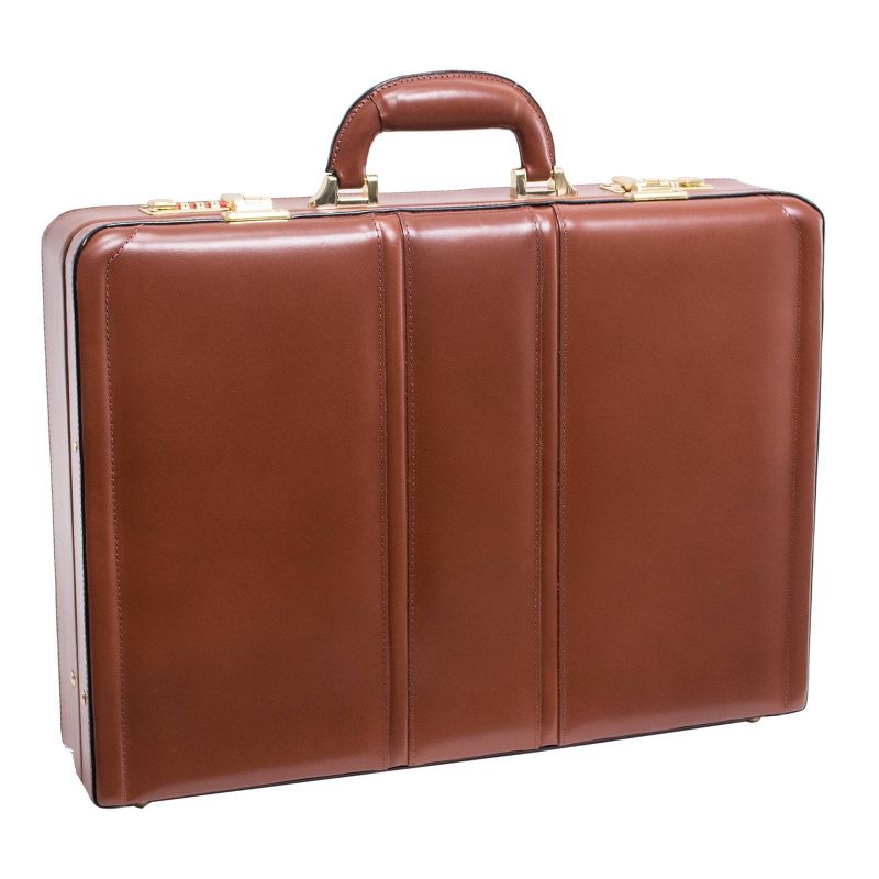 McKlein Daley Leather Attache Briefcase, 3 of 8
