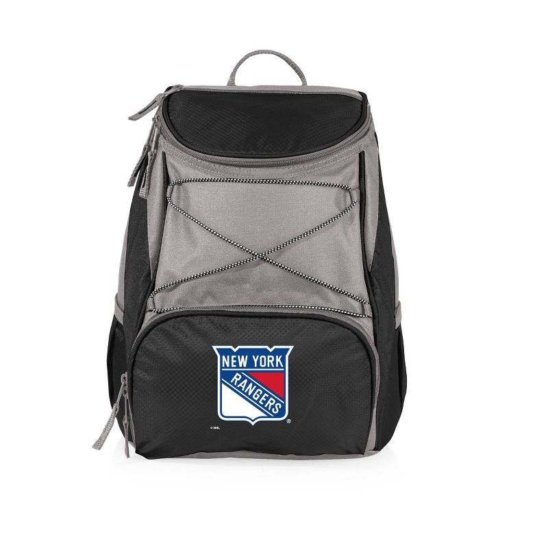 NHL New York Rangers PTX Backpack Cooler Black - 11.09qt, 1 of 8