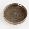 Plum & Post Burma Rattan Round Serving Tray Large - 4 of 4