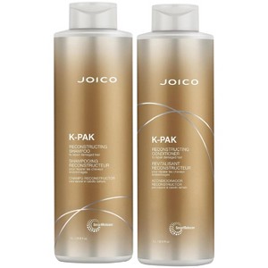 Joico K-Pak ORIGINAL Daily Reconstructing Shampoo & Conditioner (33.8 oz LITER XXL Professional) DUO SET To Repair Damaged Hair Kit. - 1 of 4