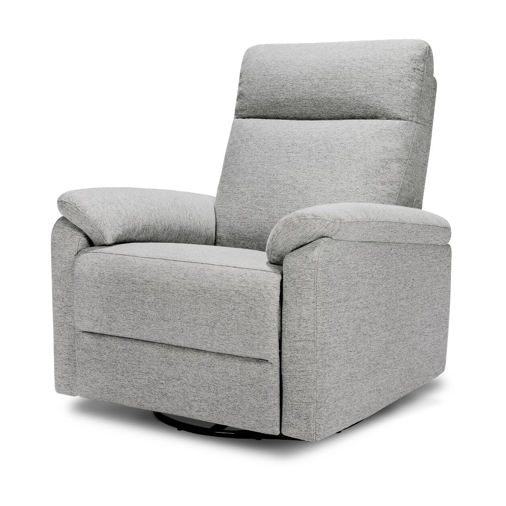 Photos - Coffee Table DaVinci Suzy Recliner and Swivel Glider - Frost Gray 