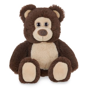 Bearington Lil' Beau Small Chocolate Brown Plush Stuffed Animal Teddy Bear, 7 inches - 1 of 4