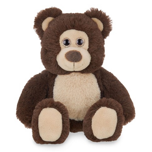 Bearington Lil' Beau Small Chocolate Brown Plush Stuffed Animal Teddy Bear, 7 inches - image 1 of 4