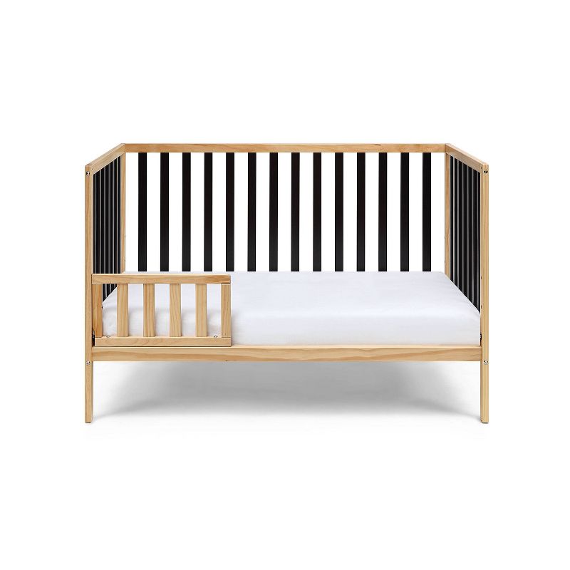 Baby Cache Deux Remi 3-in-1 Convertible Island Crib - Natural/Black, 4 of 9