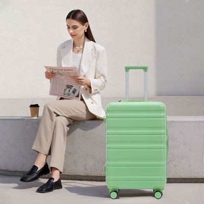 20"/24"/28" 3 pcs/set in ABS Spinner Wheel Luggage, Carry on Suitcase, Matching Color, TSA Combination Lock