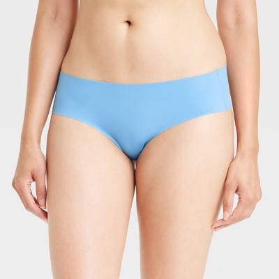 Image of Women's Invisible Edge Cheeky Underwear - Auden™ Blue Twilight M