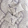 PAGED Comforter Set 7 Piece Cotton Printed Bedding Comforter Sets Transitional Bedding Set with Decorative Pillows, Bed Skirt - 4 of 4