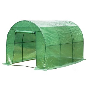 Gardenised Green Outdoor Portable Garden Plant Walk-In Greenhouse and Garden Hot House Waterproof - 1 of 4