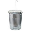 Racxily 31-Gallon Steel Trash Can - Metal Garbage Bin with Lid - Outdoor/Indoor Use - 4 of 4