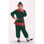 Halco Kids' Velvet Elf Suit Costume - Size 4T-8 - Green